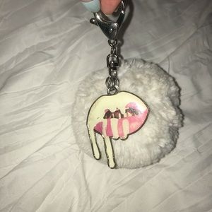 Kylie Cosmetics lips keychain